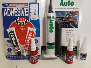 Sealants, Glue, Lubricants and Latex Gloves