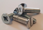 Metric Machine Screws, Zinc and Stainless Metric Countersunk Screws
